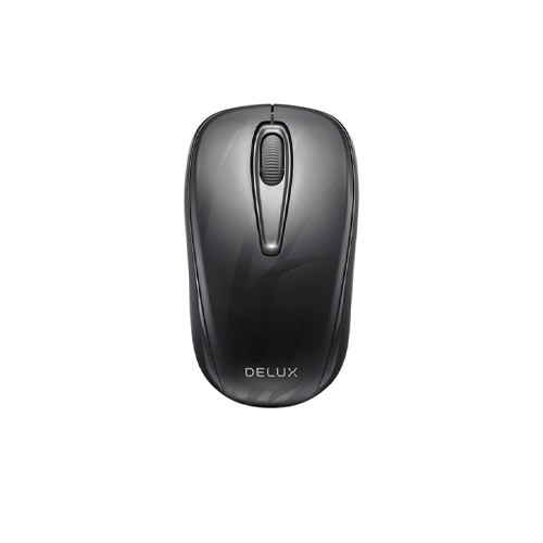DELUX M107GX WIRELESS BLACK GAMING MOUSE