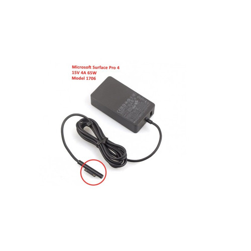 Laptop Power Charger Adapter 65W for Microsoft Surface 1706