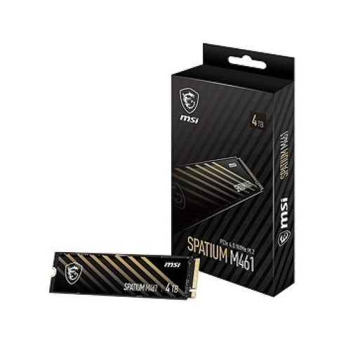 MSI SPATIUM M461 4TB PCIE GEN 4.0 NVME M.2 SSD