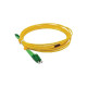 Safenet 2413-3031YL 3 Meter SM Duplex Fiber LC/APC Patch Cord