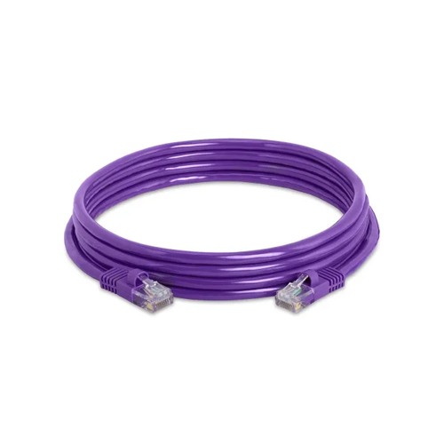Safenet 34-3011PR 1 Meter Cat6 LSZH UTP Patch Cord Purple