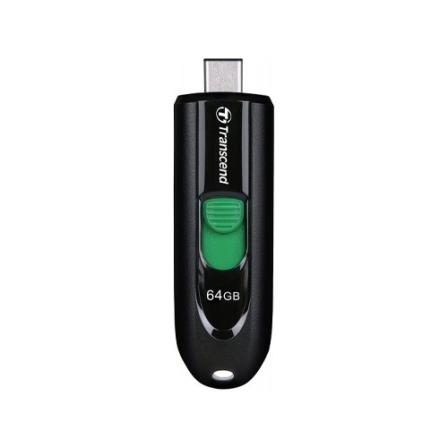 Transcend JetFlash 790C 64GB USB 3.2 Black Pen Drive