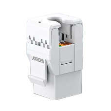 Ugreen NW186 (30844) CAT-6 Unshielded White Modular Connector #30844 (1 pcs)