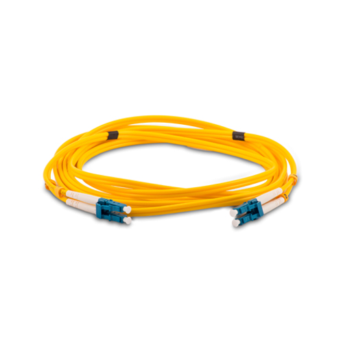 Safenet 2412-3051YL 5 Meter SM Duplex Fiber LC/APC Patch Cord