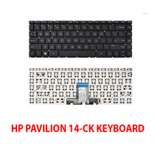 KEYBOARD HP LAPTOP 14-ck For HP PAVILION 14-ck 14-cc 14-ce US/BLACK Original, WARRANTY 03 MONTHS