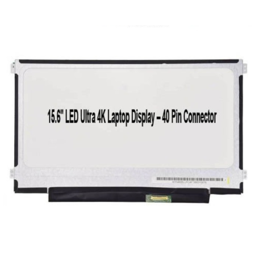 15.6" LED Ultra 4K Laptop Display – 40 Pin Connector