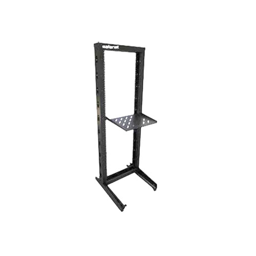 Safenet 32U 2-Post Open Frame Floor Standing Rack
