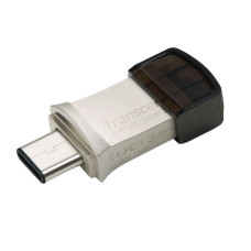 Transcend JetFlash 890S 64GB USB 3.1/Type C Silver Pen Drive