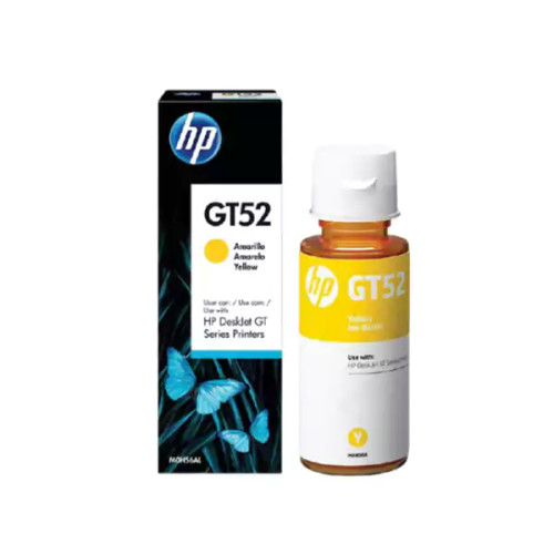 HP GT52 Yellow Original Ink Bottle